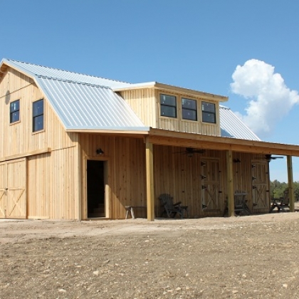 36x36 Gambrel Barn